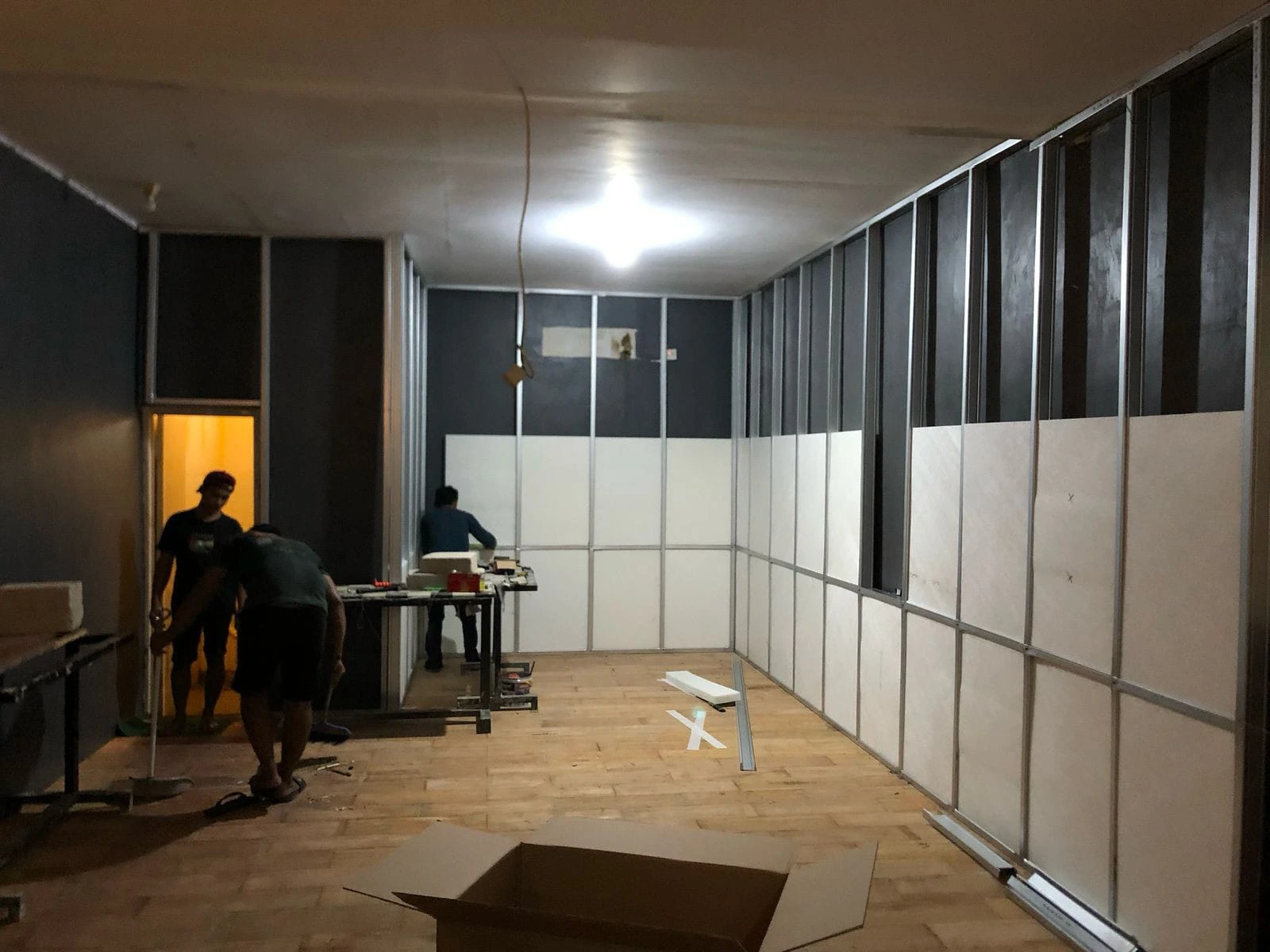 Pemasangan GFI Insulation Board